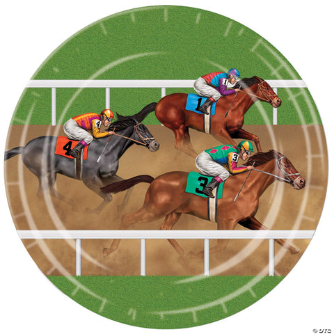 Horse Racing Plates 9"