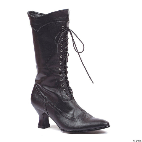 Women's Amelia Lace-Up Boot - Black | Horror-Shop.com