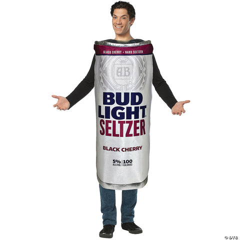 Bud Light Black Cherry Seltzer Adult Costume | Horror-Shop.com