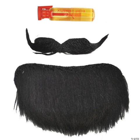 Amigo  Mustache & Goatee Set