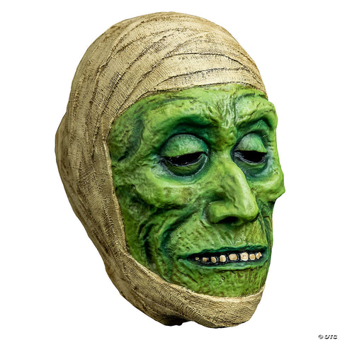 Chamber of Horrors™ Green Latex Mummy Mask - One Size | Horror-Shop.com