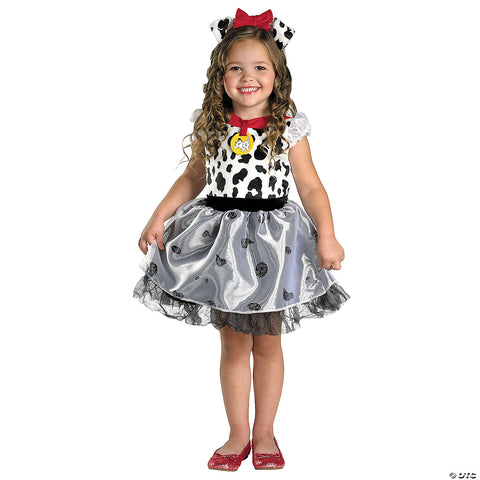 Toddler Girl's Dalmation Classic Costume | Horror-Shop.com