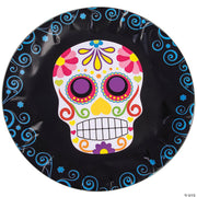 9-day-of-the-dead-round-plate-pack-of-8