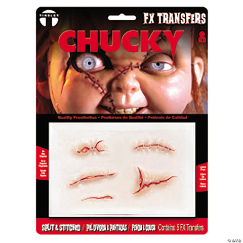 Tinsley Transfers Child's Play™ Chucky Split & Stitched 3D FX Transfer