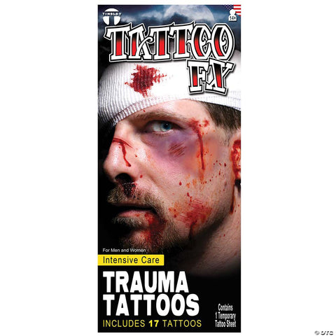 Tinsley Transfers Trauma Intensive Care Temporary Tattoo