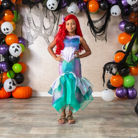Kids Deluxe Live Action Little Mermaid Ariel Costume - Large 10-12