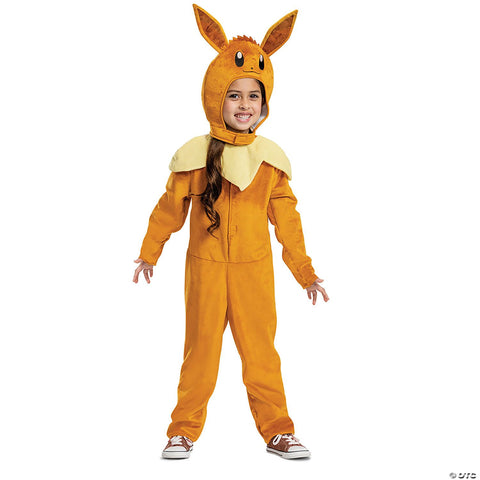 Toddler Pokémon™ Eevee Jumpsuit Costume - Medium 3T-4T
