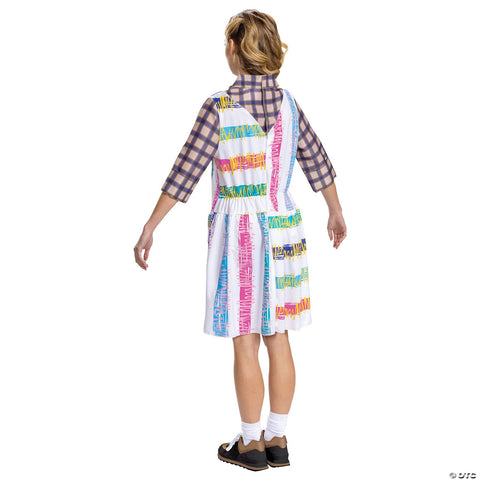 Adults Deluxe Stranger Things S4 Eleven Pink Costume - Medium