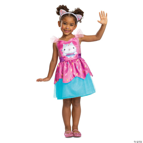 Toddler Classic DreamWorks Gabby's Dollhouse™ Cakey Cat Dress Costume - 2T