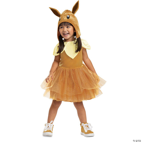 Toddler Pokémon™ Eevee Tutu Dress Costume - Medium 3T-4T