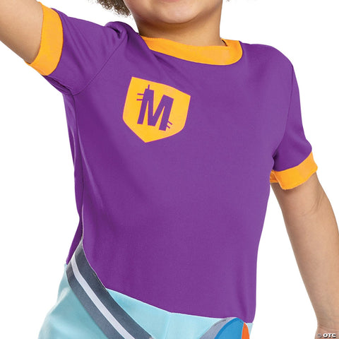 Toddler Classic Blippi™ Meekah Polyester Costume - 4-6x