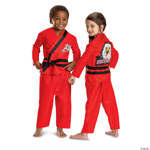 Kids Classic Cobra Kai Eagle Fang Costume -  10-12