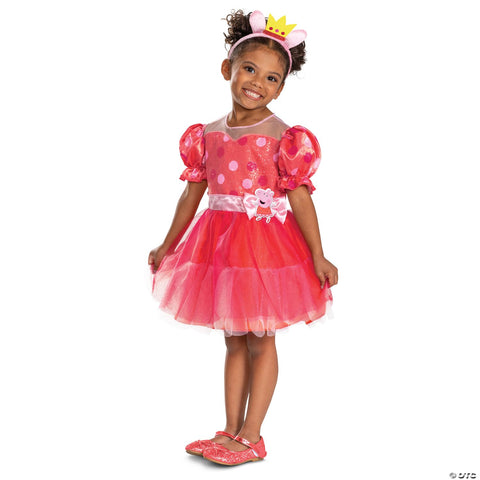 Toddler Peppa Pig™ 20th Anniversary Peppa Pig Dress Costume - Small