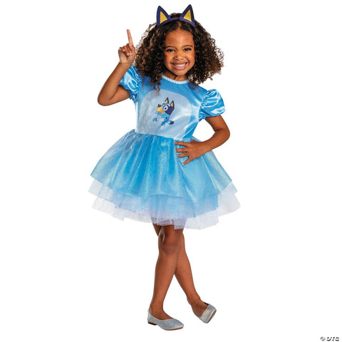 Toddler Classic Bluey™ Bluey Dress Costume - Large 4-6X