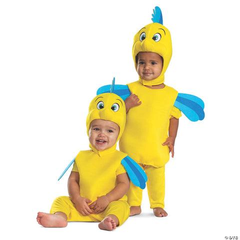 Toddler Classic Disney's Little Mermaid Animated Flounder Costume - Small