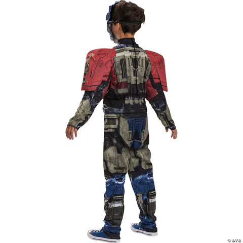 Kids Classic Muscle Transformers One™ Optimus Prime/Orion Pax Costume - Small 4-6