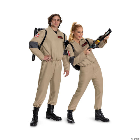 Adults Classic Ghostbusters: Frozen Empire™ Flight Suit Costume - Large/XL 42-46