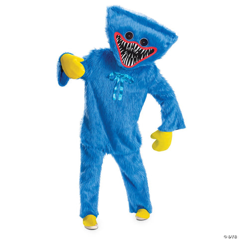 Adults Poppy's Playtime Huggy Wuggy Costume - /Small 30-36