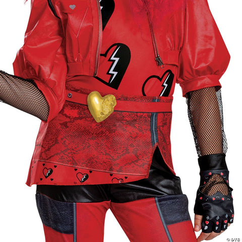 Girl’s Deluxe Disney’s Descendants 4: The Rise of Red Princess Red Costume -  7-8