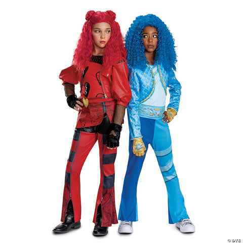 Girl’s Deluxe Disney’s Descendants 4: The Rise of Red Chloe Charming Costume -  7-8