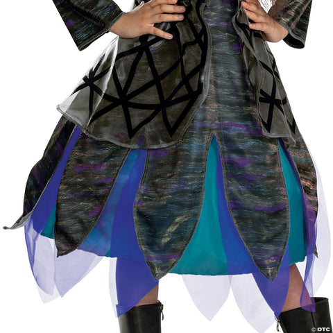 Girl’s Deluxe Disney’s Descendants 4: The Rise of Red Uliana Costume -  7-8