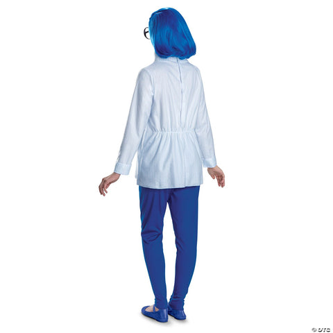 Women's Deluxe Disney/Pixar Inside Out 2 Blue Sadness Costume -  8-10