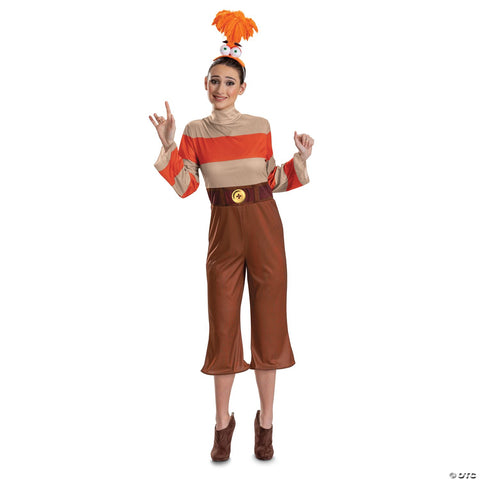 Women’s Deluxe Disney/Pixar Inside Out 2 Orange Anxiety Costume -  12-14