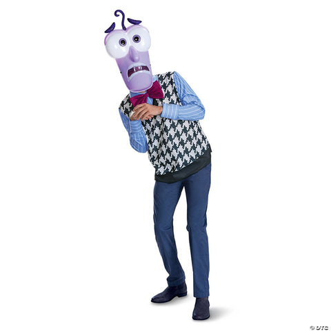 Men’s Disney/Pixar Inside Out 2 Purple Fear Costume Kit - Large/Extra Large 42-46