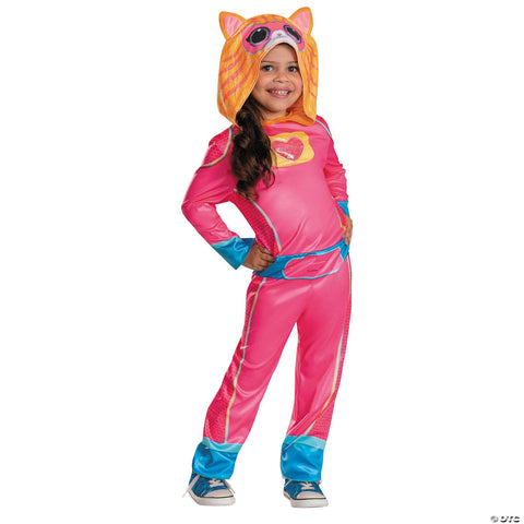 Toddler Classic SuperKitties™ Ginny Hooded Jumpsuit Costume - Small