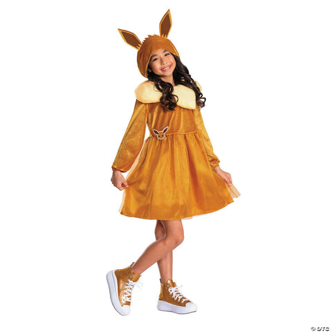 Kids Pokémon™ Eevee Hooded Dress Costume - Large 10-12