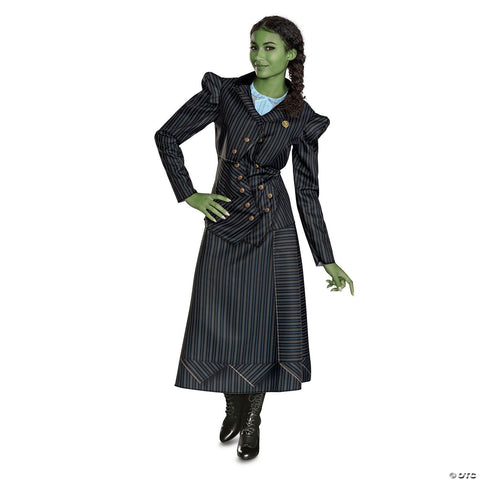 Adults Deluxe Wicked™ Elphaba Shiz University Dress Costume - Large 12-14