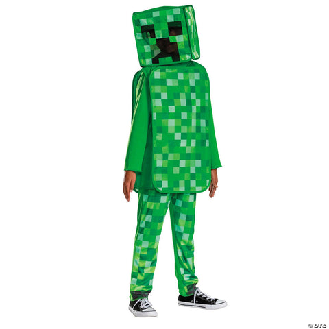 Kids Classic Minecraft™ Creeper Pop-Out Costume - Medium 7-8