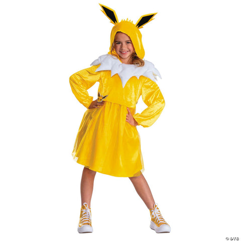 Kids Pokémon™ Jolteon Hooded Dress Costume - Large 10-12