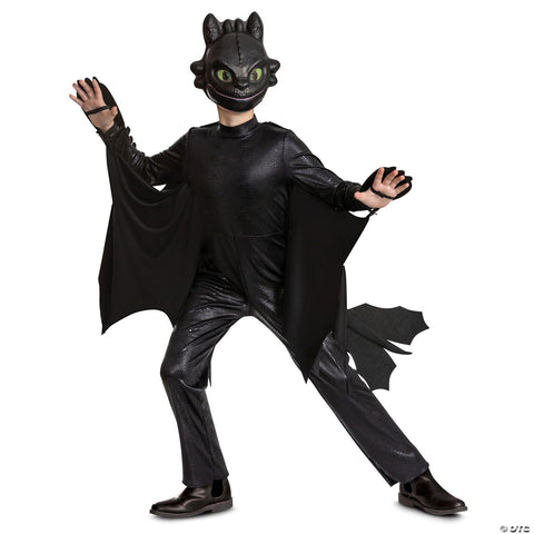 Kids Deluxe How to Train Your Dragon™ Live Action Toothless Costume - Small 4-6