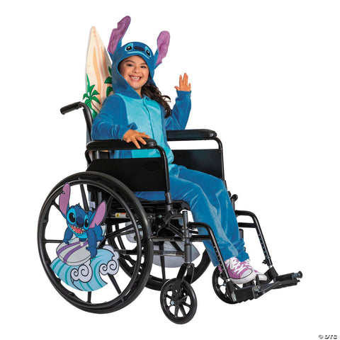 Kids Adaptive Disney’s Lilo & Stitch Stitch Hooded Jumpsuit Costume - Large 10-12