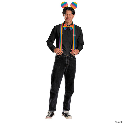 Adults Disney Mickey Mouse 25 Pride Costume Kit - Large/Extra Large