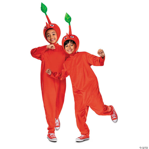 Kids Classic Pikmin™ Red Pikmin Jumpsuit Costume - Medium 7-8