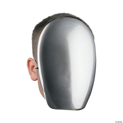 No Face Chrome Mask | Horror-Shop.com