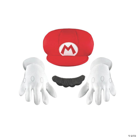 Mario Accessory Kit - Super Mario Brothers | Horror-Shop.com