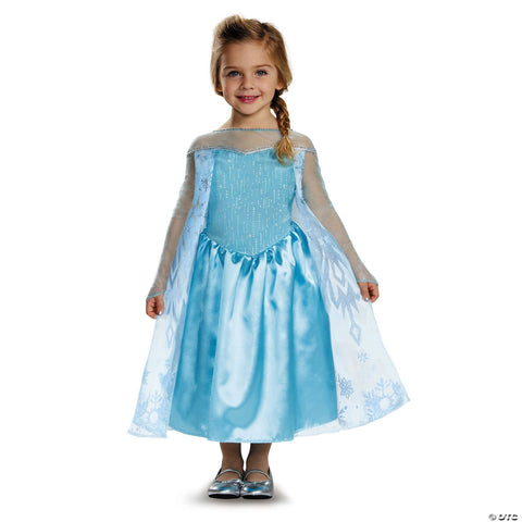 Toddler Classic Disney’s Frozen Elsa Dress Costume - Large 4-6