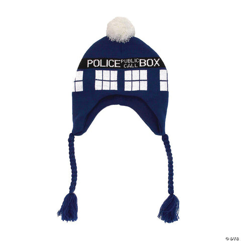 Doctor Who Tardis Laplander Hat | Horror-Shop.com