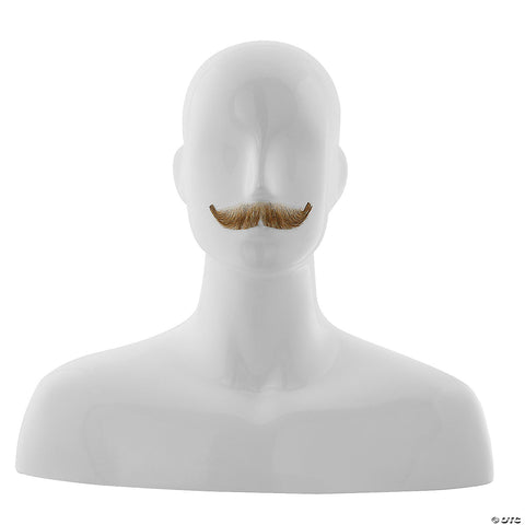 English Mustache - Human Hair | Horror-Shop.com