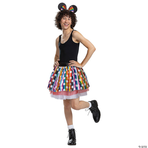 Adult Minnie Mouse Pride Tutu Kit - Large/Extra Large | Horror-Shop.com