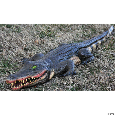4' Foam-Filled Swamp Alligator | Horror-Shop.com