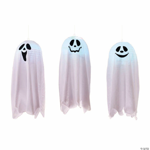 18" Light-Up Color Change Happy Pop-Open Ghost