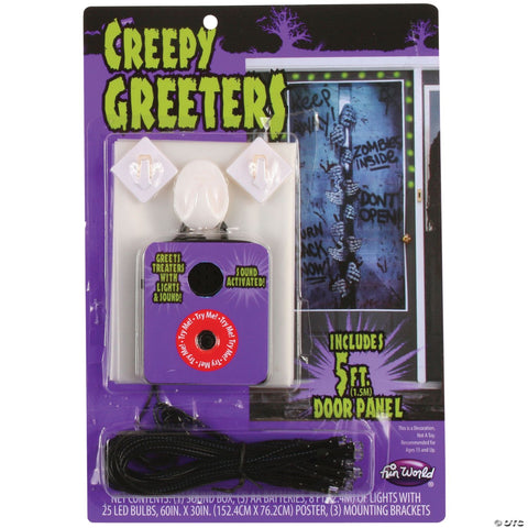 Creepy Zombie Greeter with Light & Sound