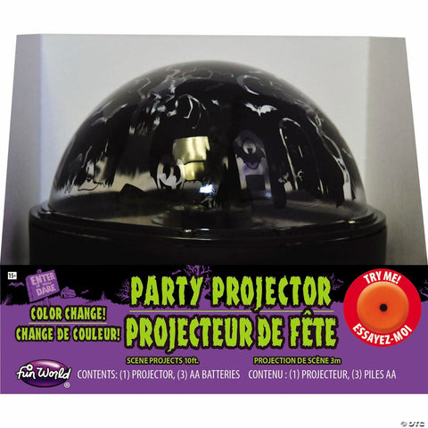 Cemetary Halloween Scene Party Projector
