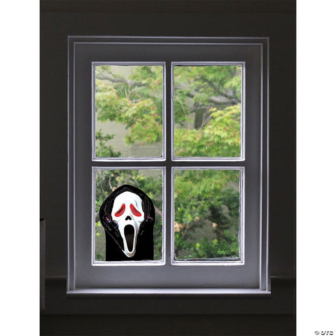 Window Peeper Light-Up Ghost Face