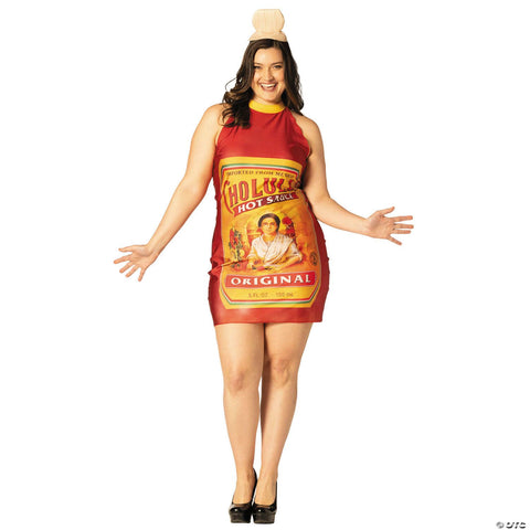 Adults Cholula™ Hot Sauce Dress Costume - Large/Extra Large 12-16