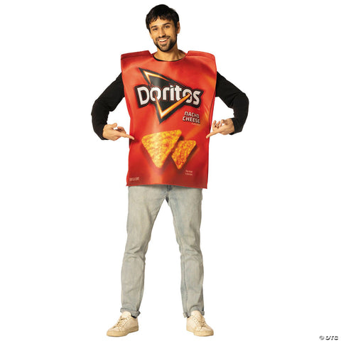 Adults Doritos™ Nacho Cheese Bag Tunic Costume - One Size